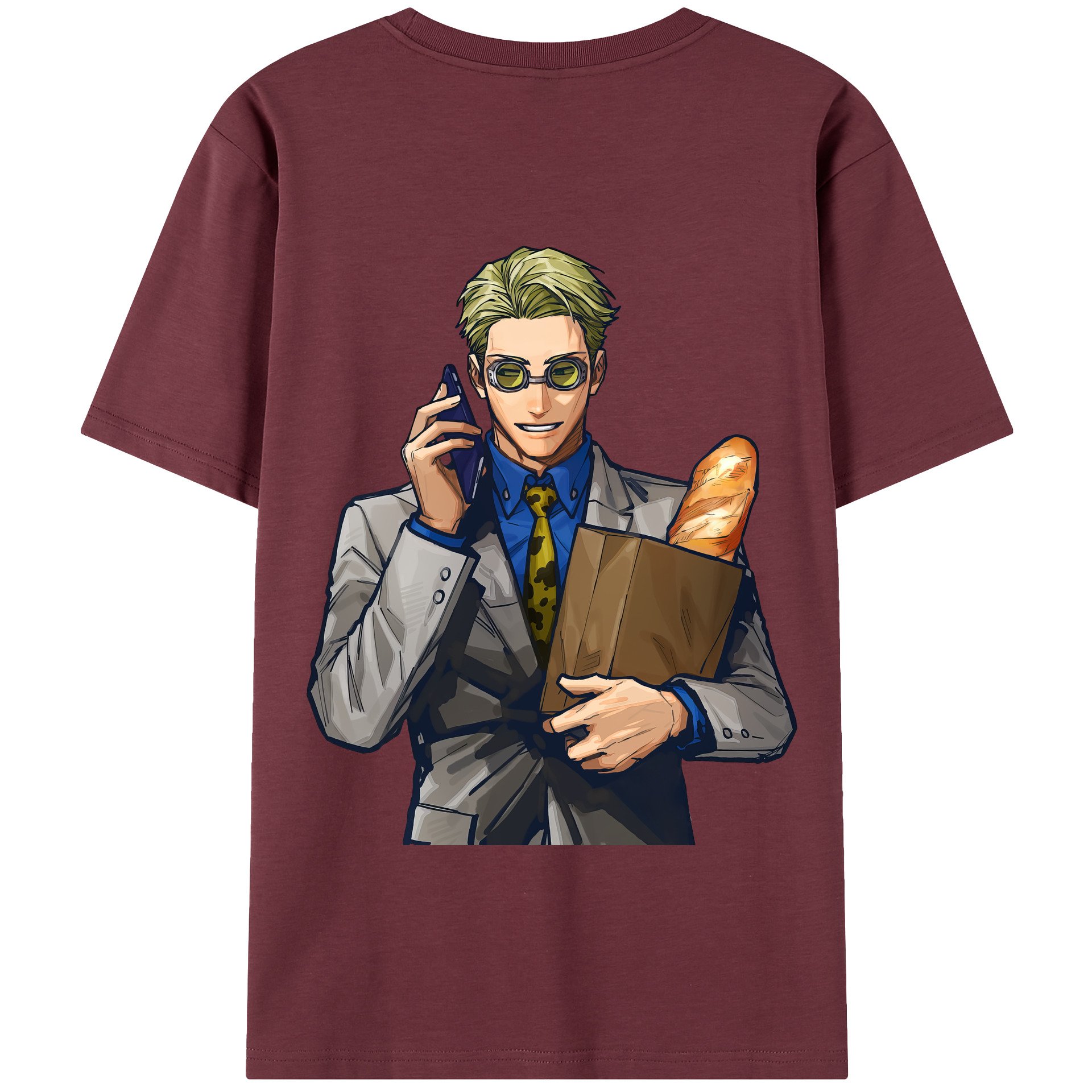 （画像用） 呪術廻戦 Jujutsu Kaisen 綿100％半袖Tシャツ（背面プリント）